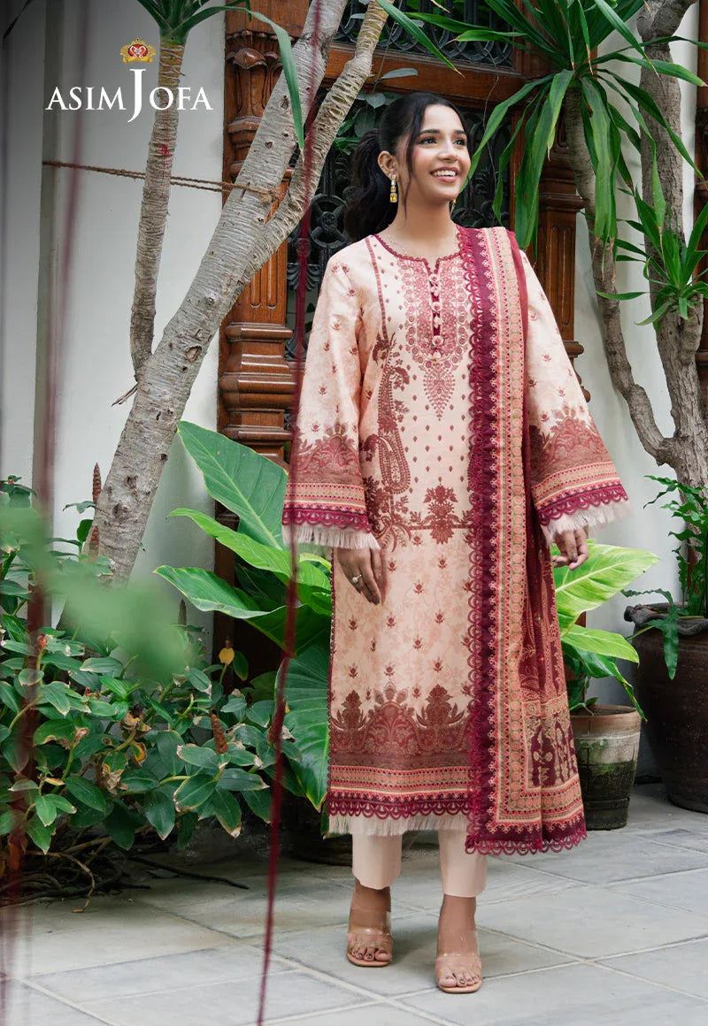 Asim Jofa | Prints Drop 2 | AJUUB-22 - Aqsa Fabrics