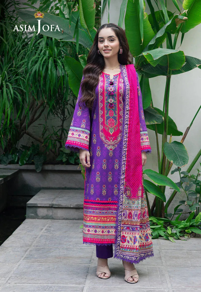 Asim Jofa | Prints Drop 2 | AJUUB-34 - Aqsa Fabrics