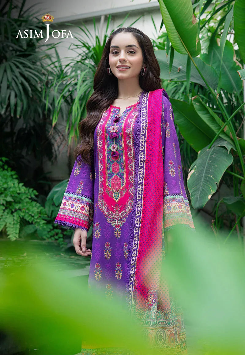 Asim Jofa | Prints Drop 2 | AJUUB-34 - Aqsa Fabrics