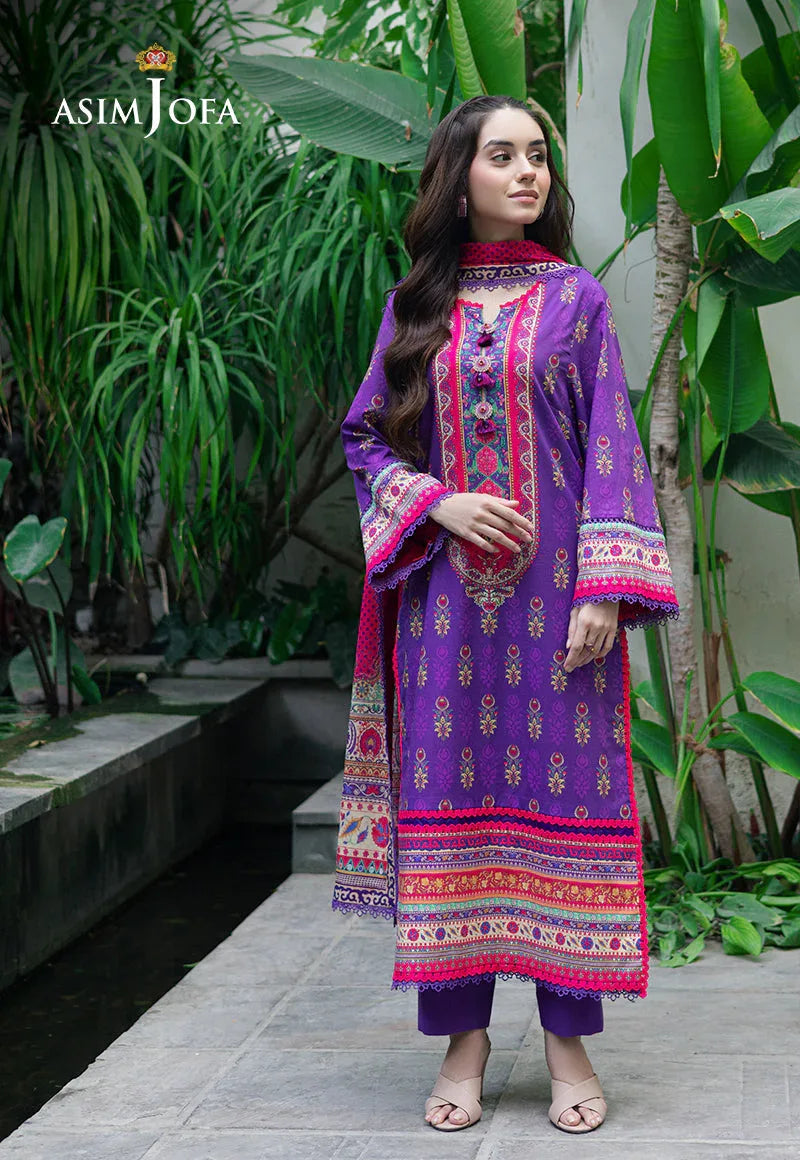 Asim Jofa | Prints Drop 2 | AJUUB-34 - Aqsa Fabrics