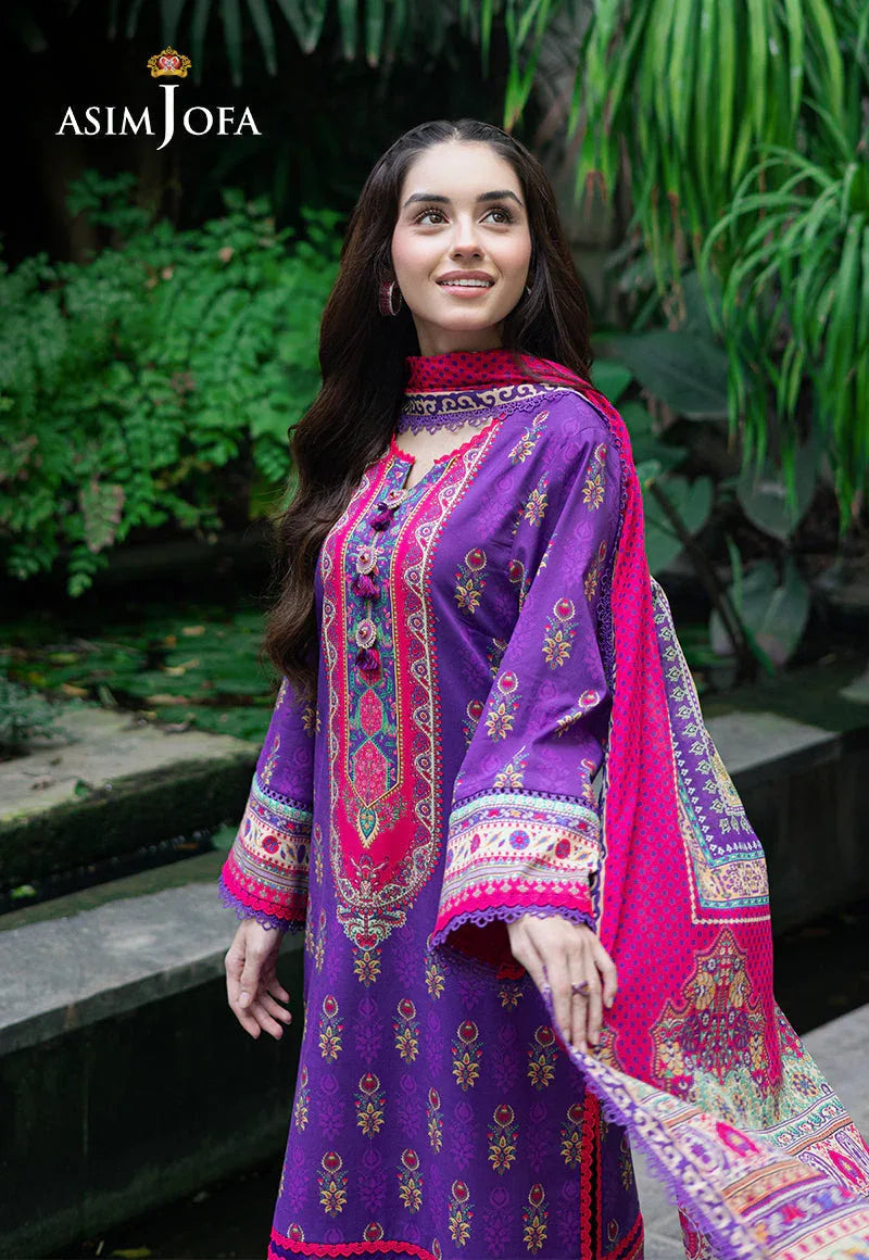 Asim Jofa | Prints Drop 2 | AJUUB-34 - Aqsa Fabrics