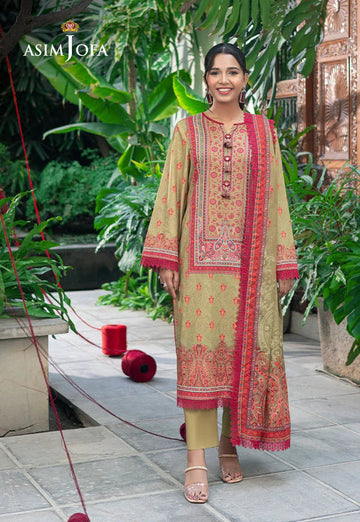 Asim Jofa | Prints Drop 2 | AJUUB-28 - Aqsa Fabrics