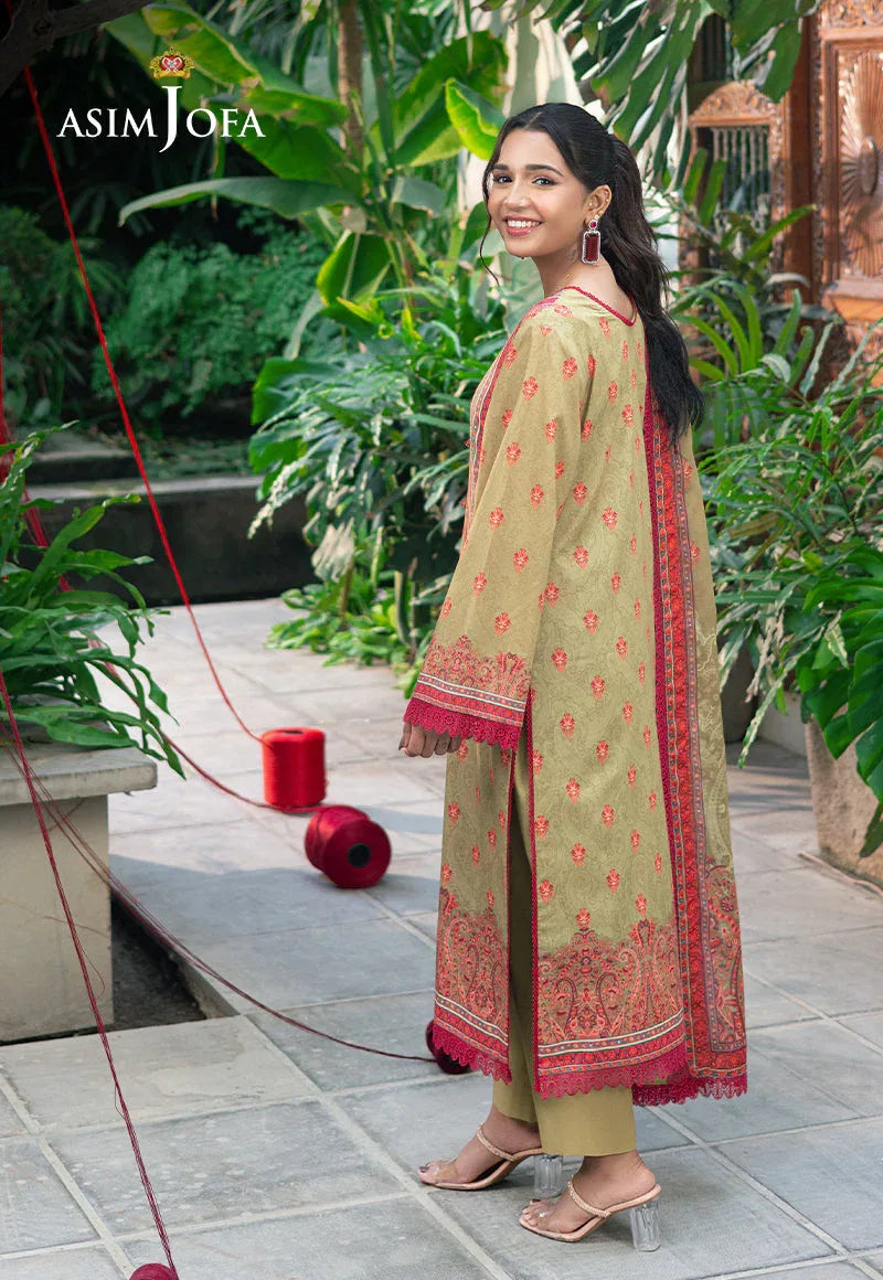 Asim Jofa | Prints Drop 2 | AJUUB-28 - Aqsa Fabrics