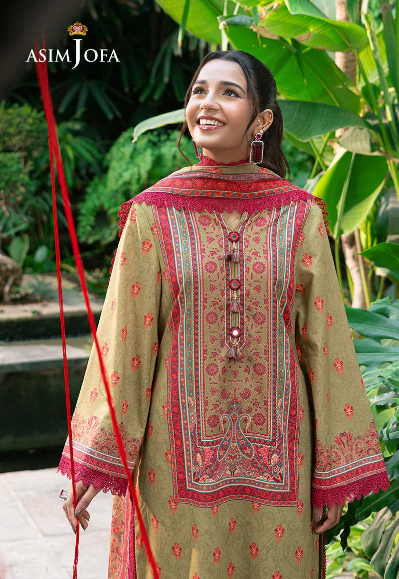 Asim Jofa | Prints Drop 2 | AJUUB-28 - Aqsa Fabrics