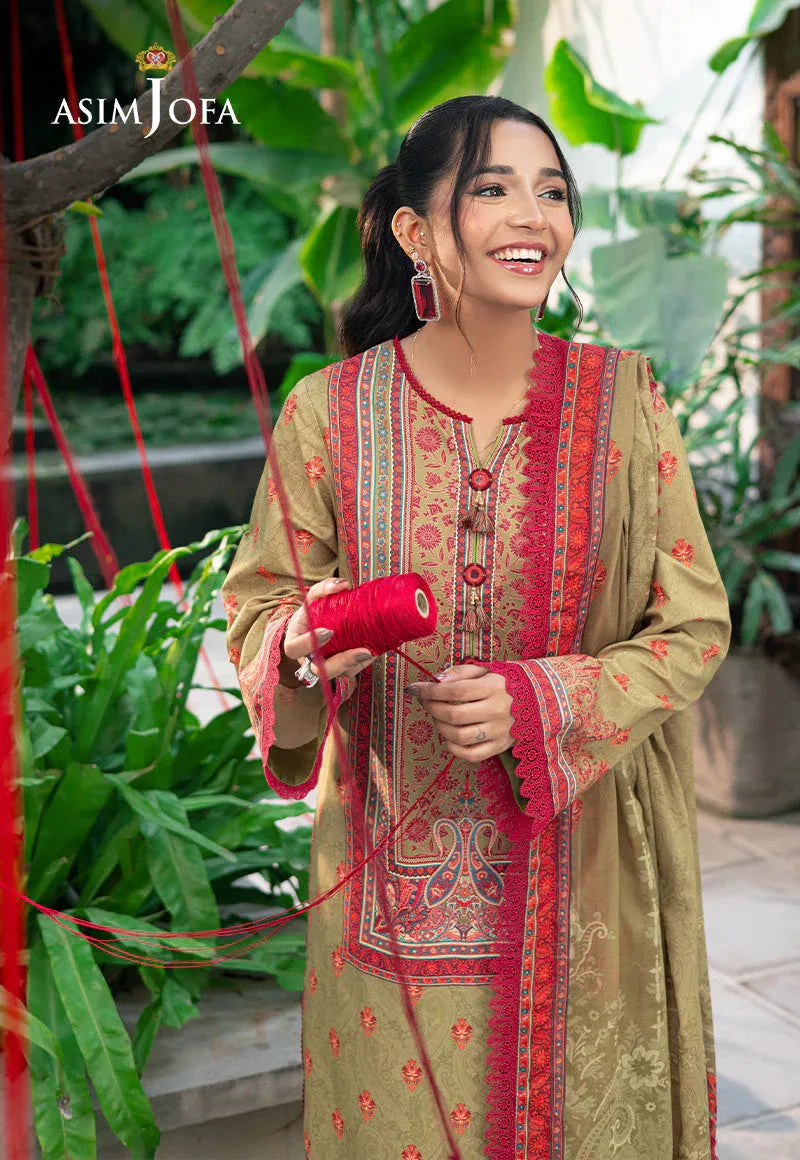 Asim Jofa | Prints Drop 2 | AJUUB-28 - Aqsa Fabrics
