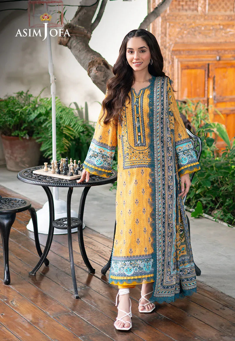 Asim Jofa | Prints Drop 2 | AJUUB-23 - Aqsa Fabrics