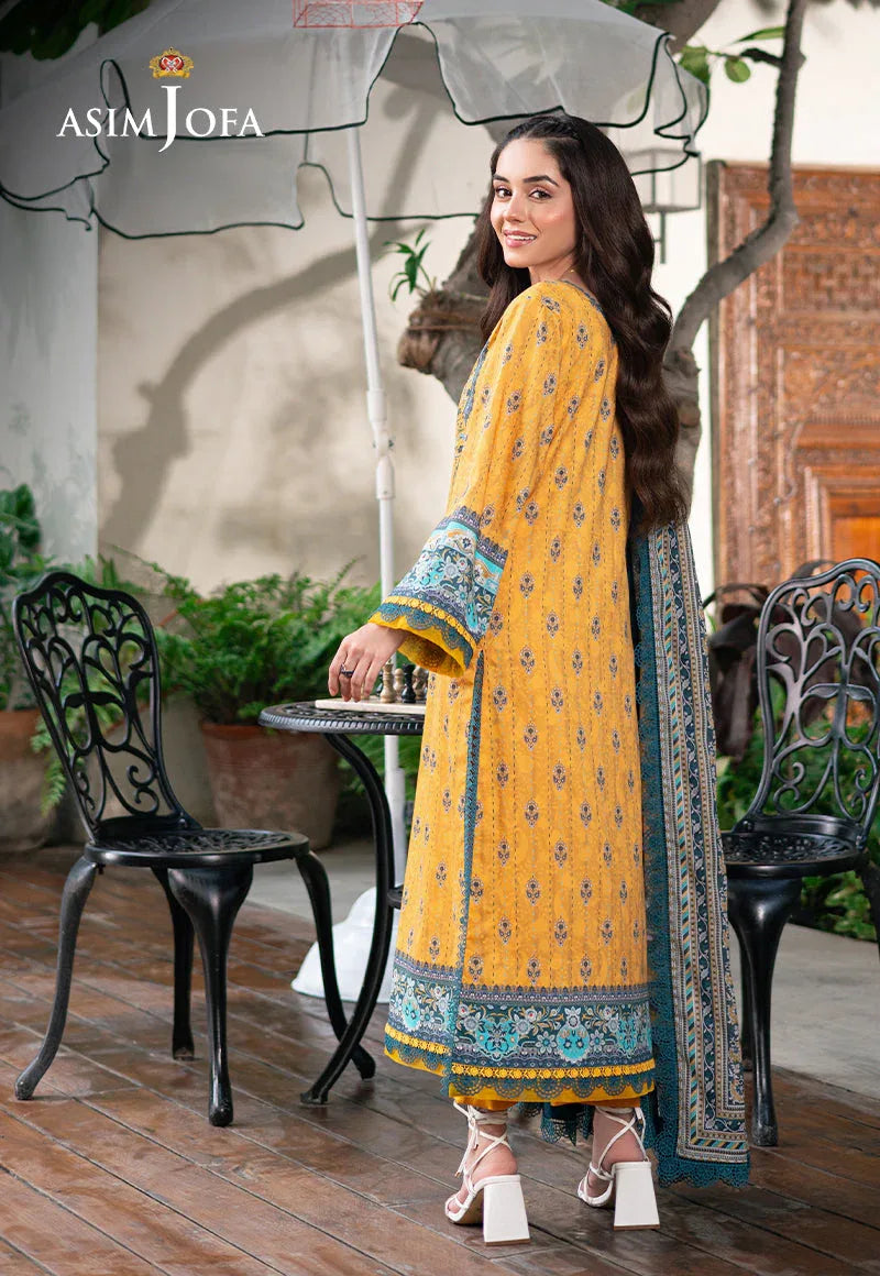 Asim Jofa | Prints Drop 2 | AJUUB-23 - Aqsa Fabrics