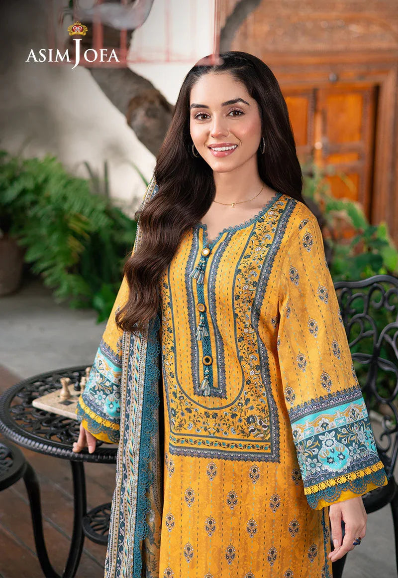 Asim Jofa | Prints Drop 2 | AJUUB-23 - Aqsa Fabrics