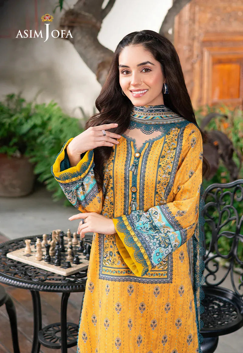 Asim Jofa | Prints Drop 2 | AJUUB-23 - Aqsa Fabrics