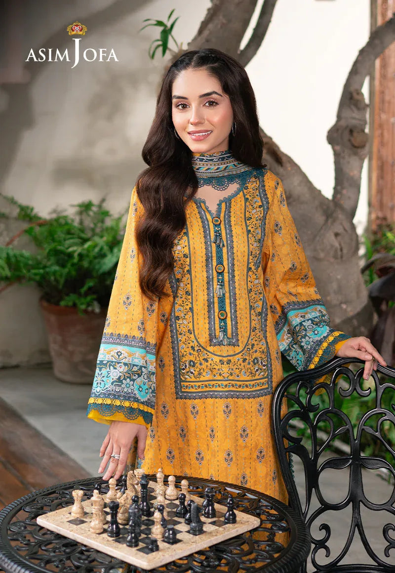 Asim Jofa | Prints Drop 2 | AJUUB-23 - Aqsa Fabrics