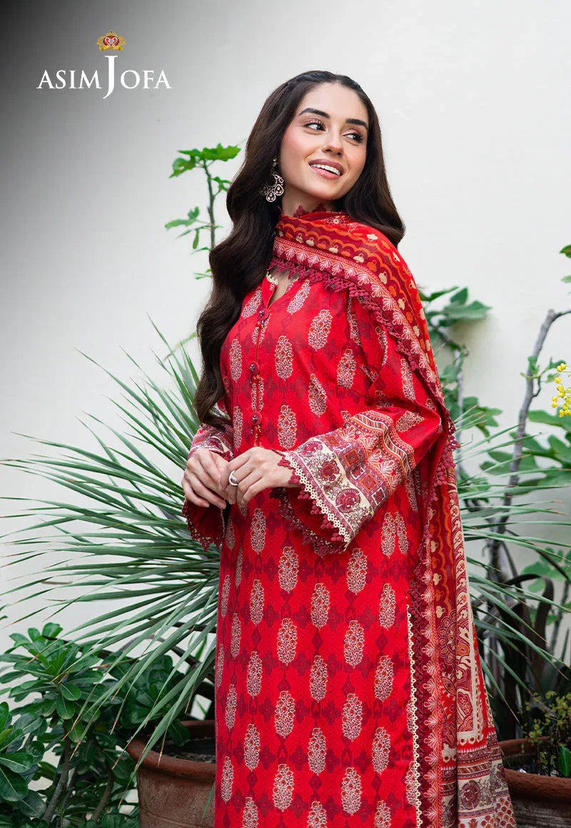Asim Jofa | Prints Drop 2 |  AJUUB-35 - Aqsa Fabrics