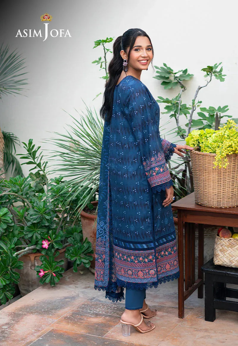 Asim Jofa | Prints Drop 2 | AJUUB-37 - Aqsa Fabrics