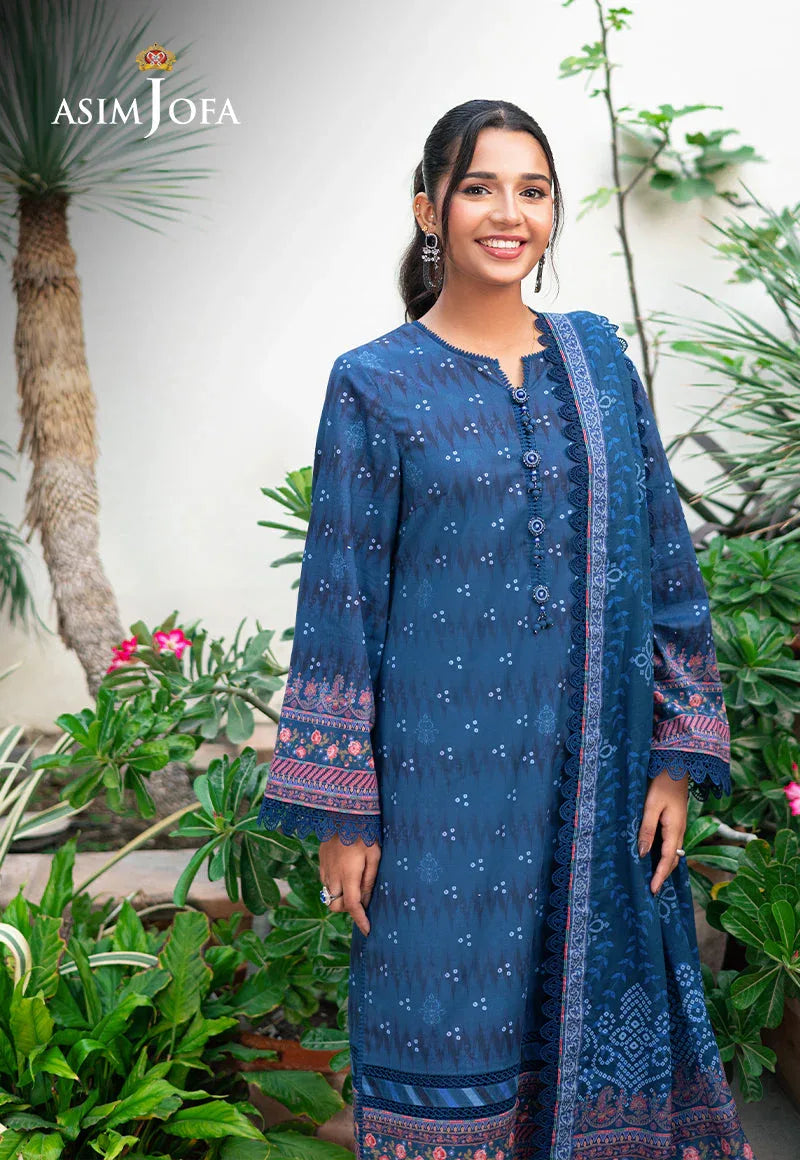 Asim Jofa | Prints Drop 2 | AJUUB-37 - Aqsa Fabrics