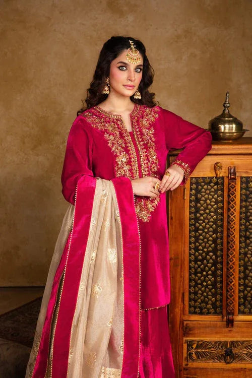 Maya | Raazi Velvet 24 | KASTURI - Aqsa Fabrics