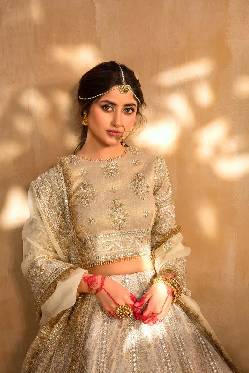 Qalamkar | Best of Luxuy Formals | KF-04 AFSANAH - Aqsa Fabrics