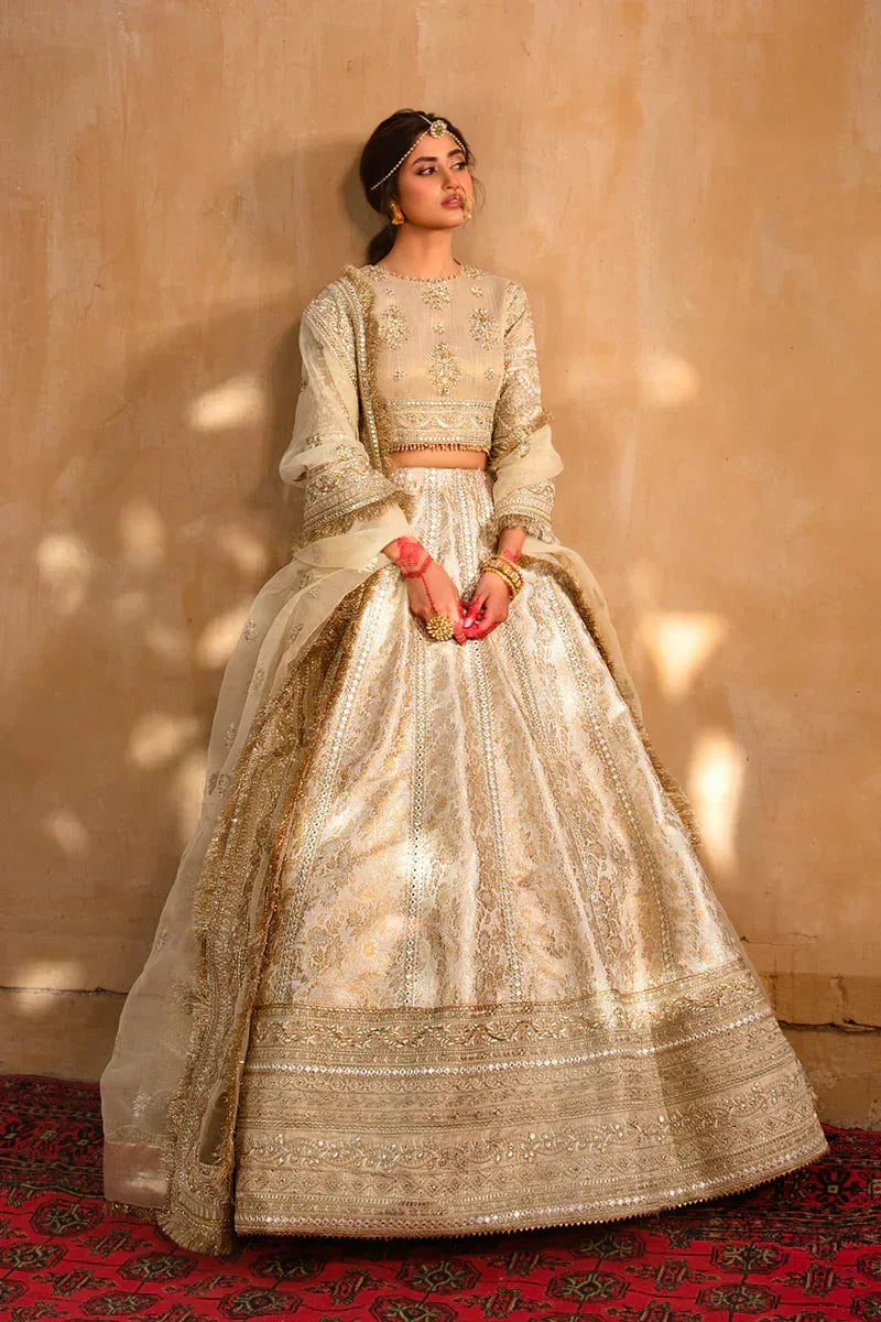 Qalamkar | Best of Luxuy Formals | KF-04 AFSANAH - Aqsa Fabrics