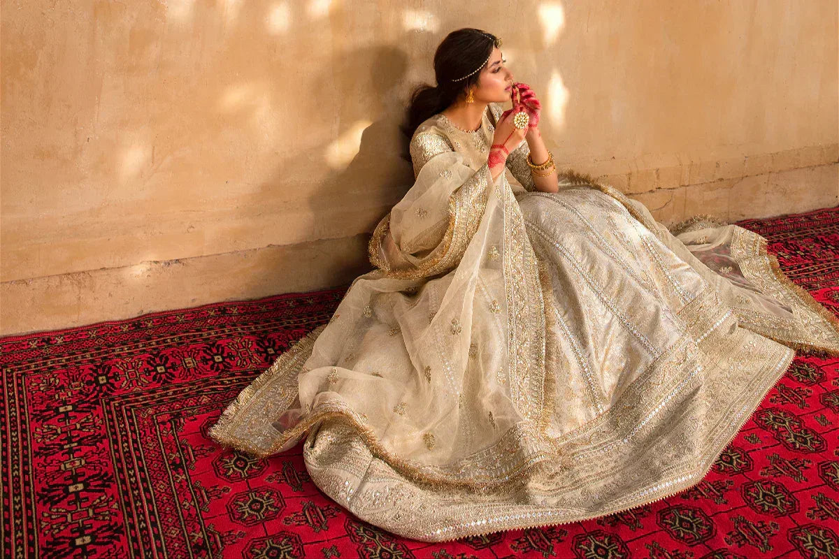 Qalamkar | Best of Luxuy Formals | KF-04 AFSANAH - Aqsa Fabrics