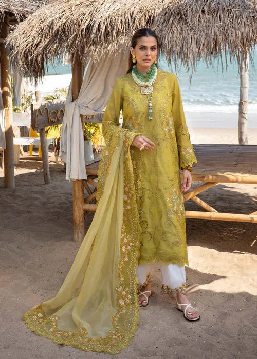 Saira Shakira | Luxury Lawn 25 | SAMARA-A - Aqsa Fabrics