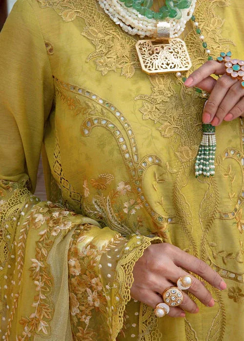 Saira Shakira | Luxury Lawn 25 | SAMARA-A - Aqsa Fabrics