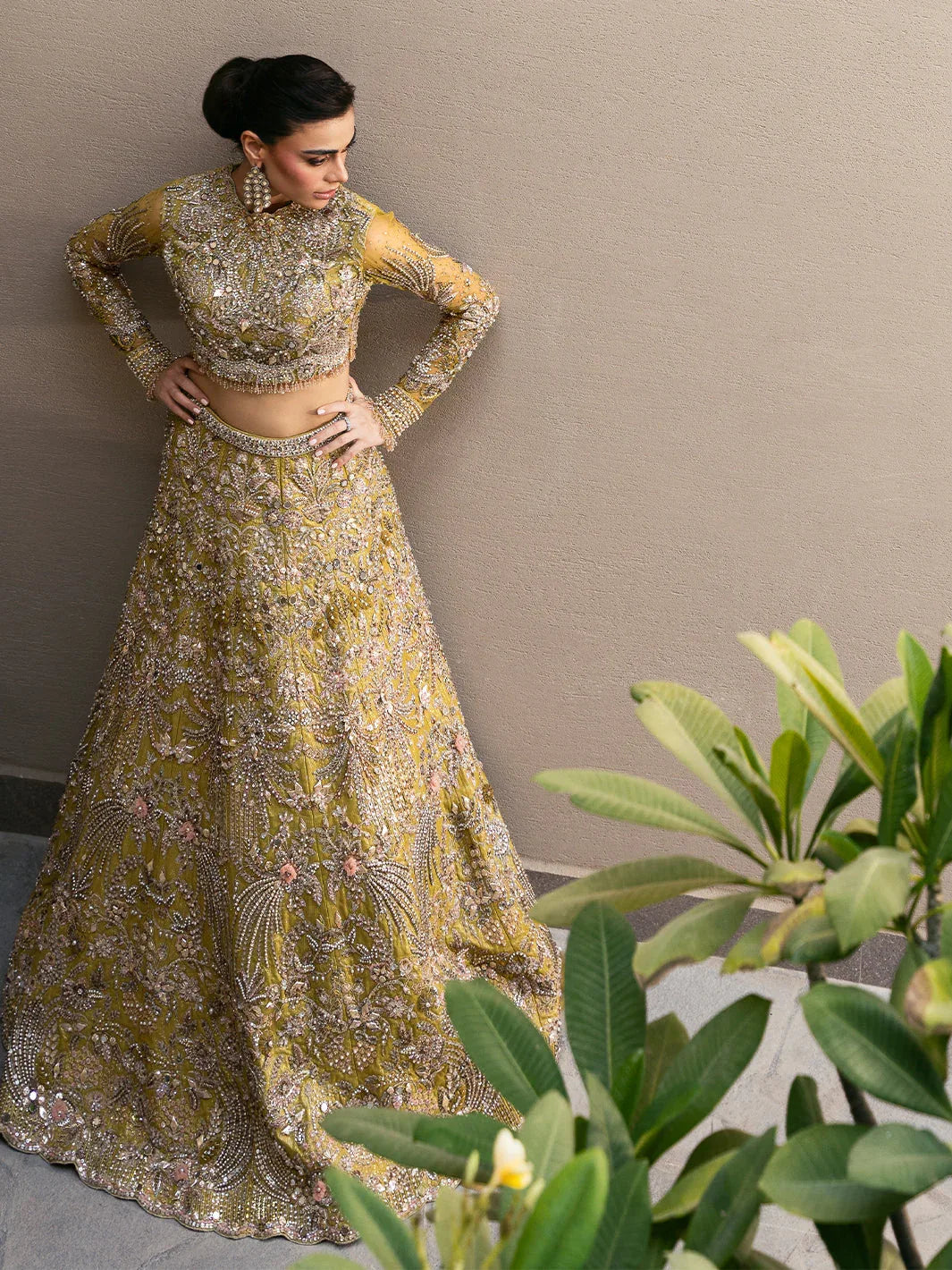 Epoque | Reverie Eternelle | Olivine - Aqsa Fabrics