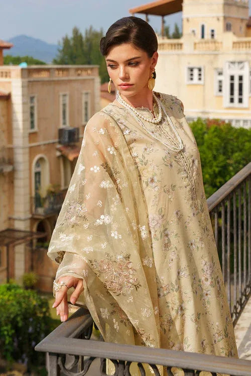 Baroque | Luxury Pret 24 | LAWN UF-584 - Aqsa Fabrics