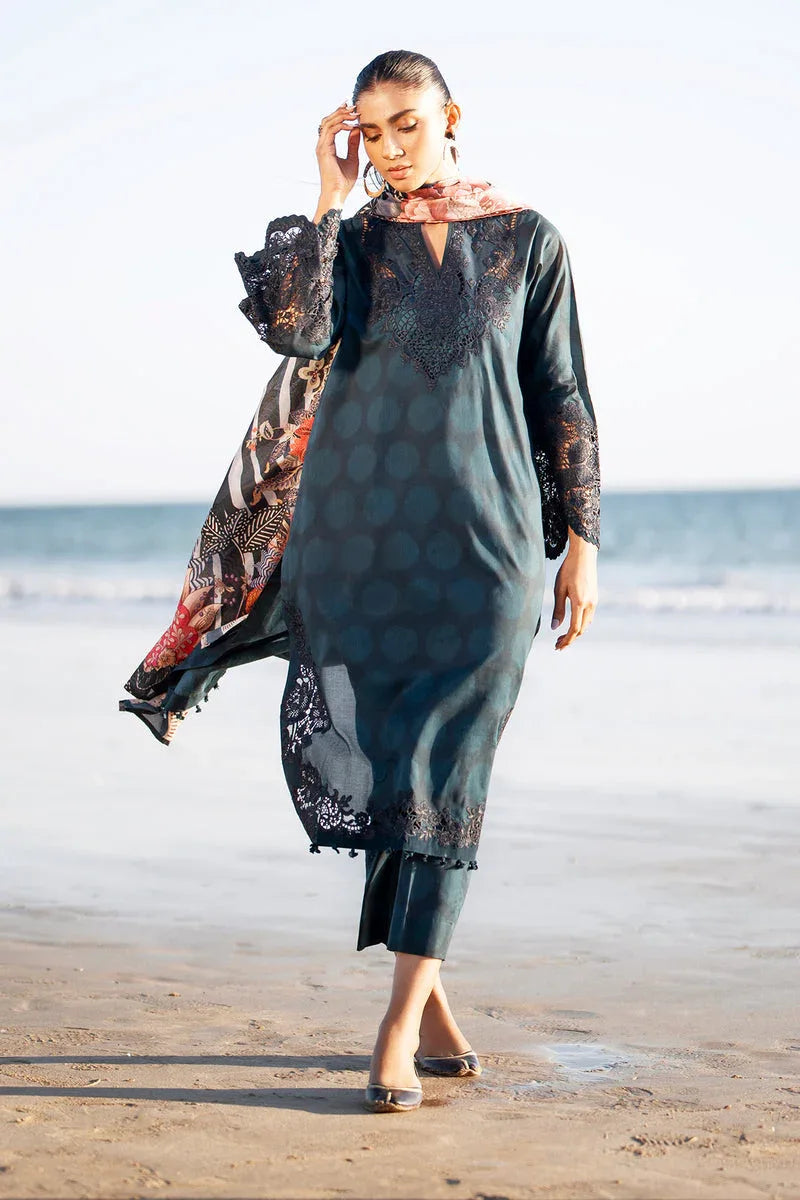 Baroque | Luxury Pret 25 | UF-4063 - Aqsa Fabrics