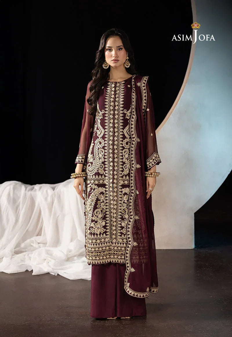 Asim Jofa | Festive Collection 25 | AJLLF-19 - Aqsa Fabrics