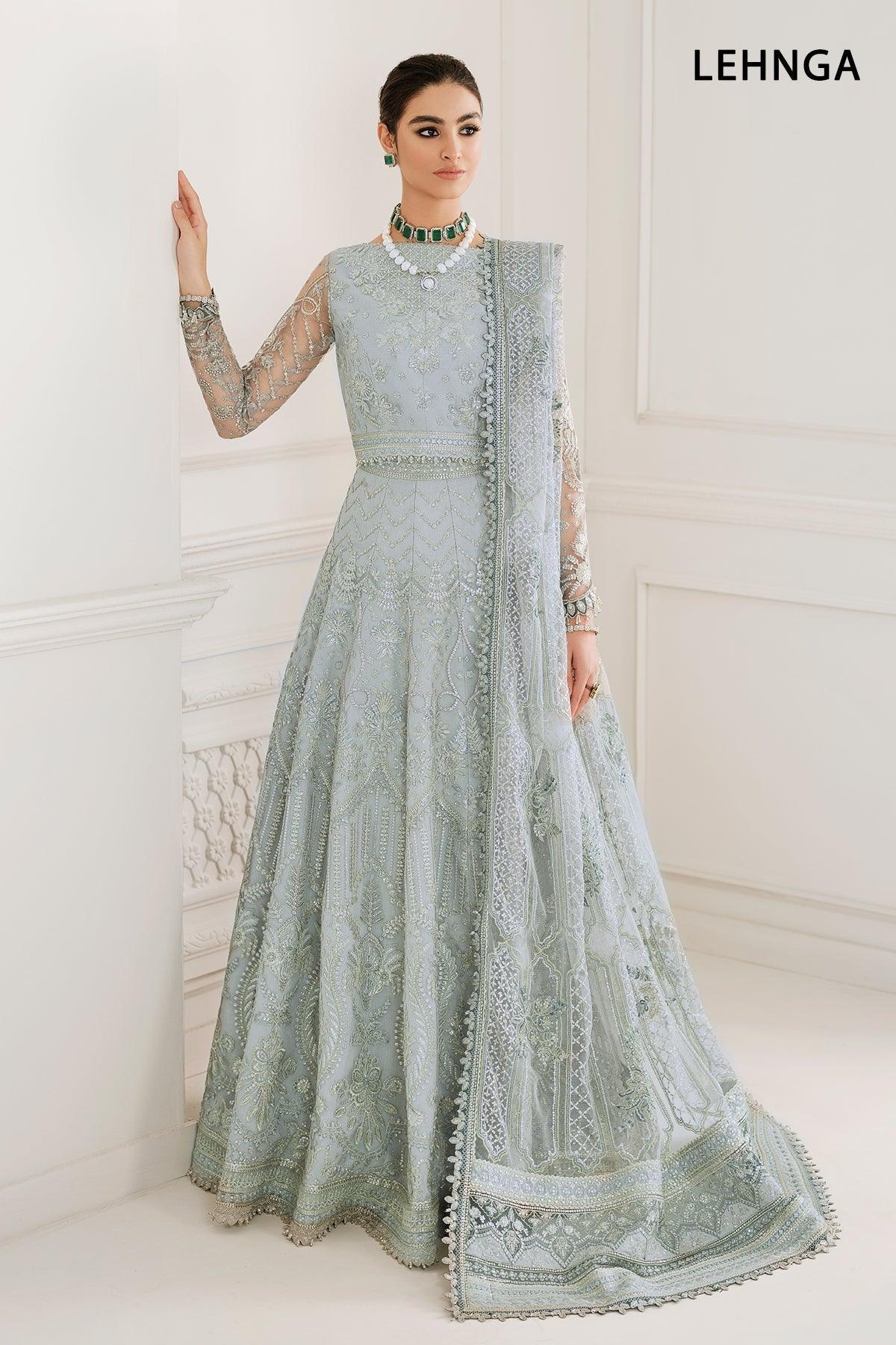EMBROIDERED NET CH10-05 STITCHED