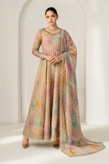 Baroque | Luxury Pret 25 | EMBROIDERED COTTON PATTI PR-1138 - Aqsa Fabrics