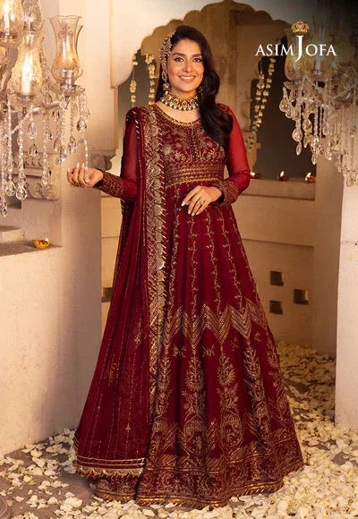 Asim Jofa | Shehnai Festive Collection | AJSH-16 - Aqsa Fabrics