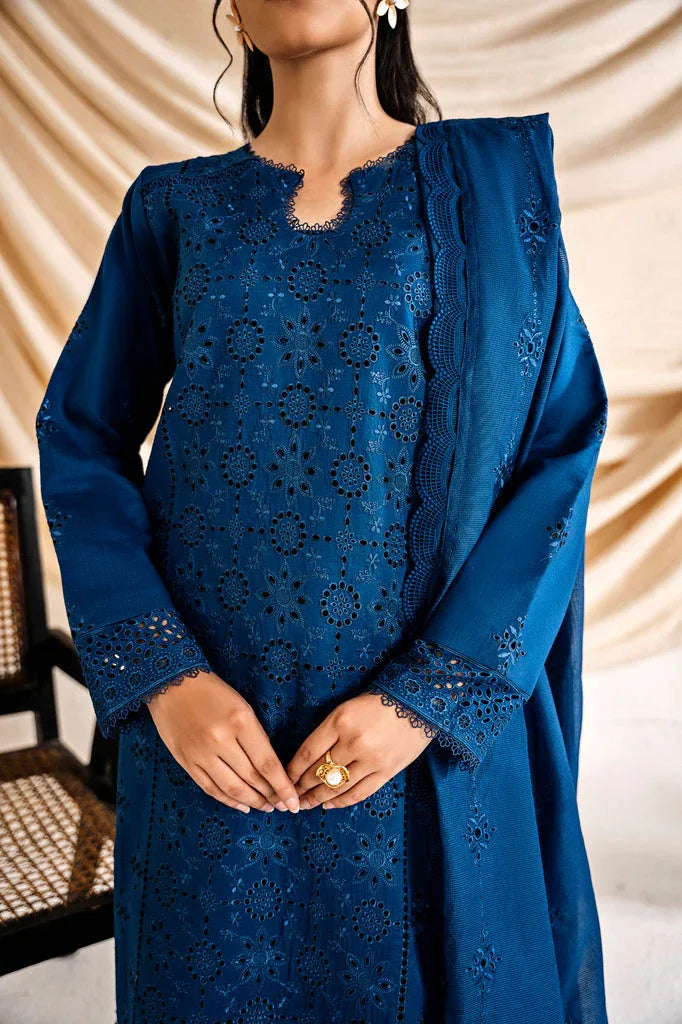 Florent | Festive Lawn 24 | FLF - 3B - Aqsa Fabrics