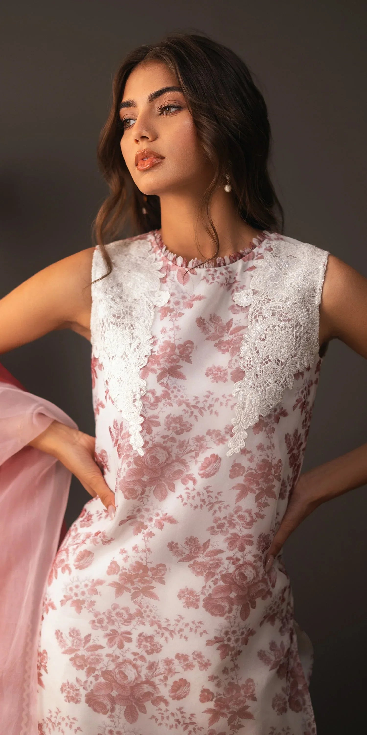 Erum Khan | Beyond Basic | FLORAL ALLURE - Aqsa Fabrics