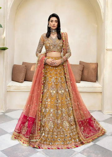 Gulaal | Wedding Formals | Miraas GL-WS-23V1-35 - Aqsa Fabrics