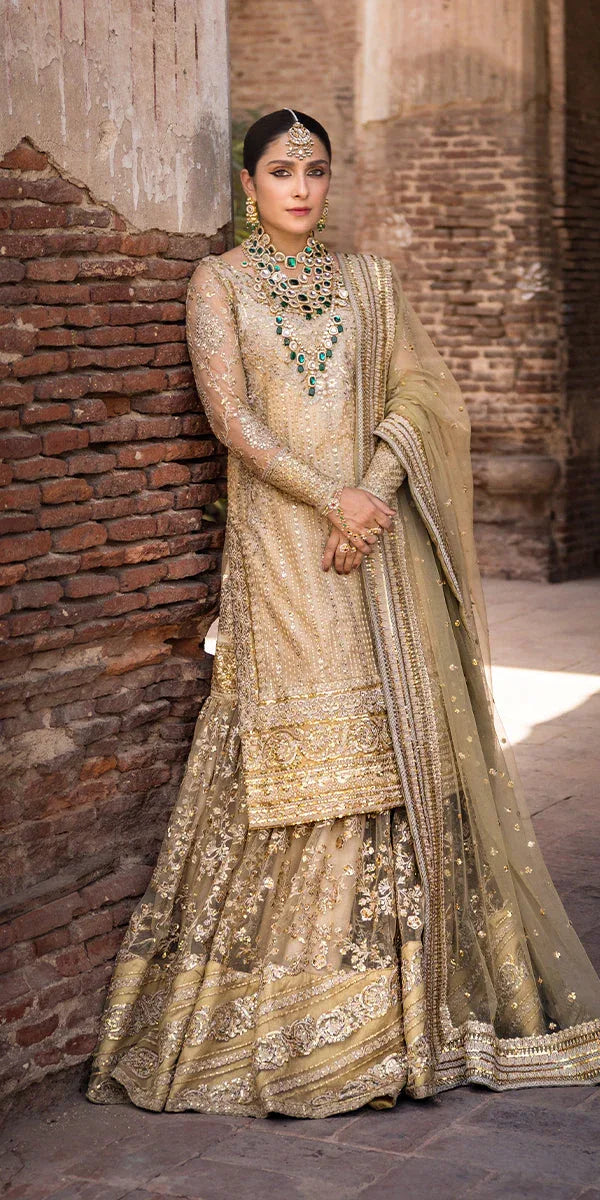 Erum Khan | Jahan Wedding Formals | FARIDA - Aqsa Fabrics