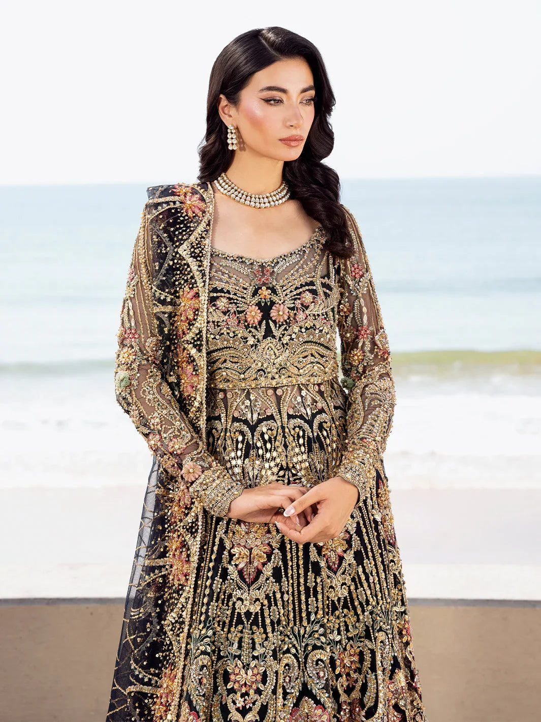 Epoque | Reverie Eternelle | Cendre - Aqsa Fabrics