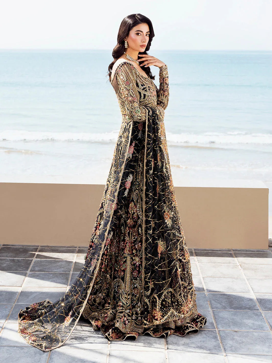 Epoque | Reverie Eternelle | Cendre - Aqsa Fabrics