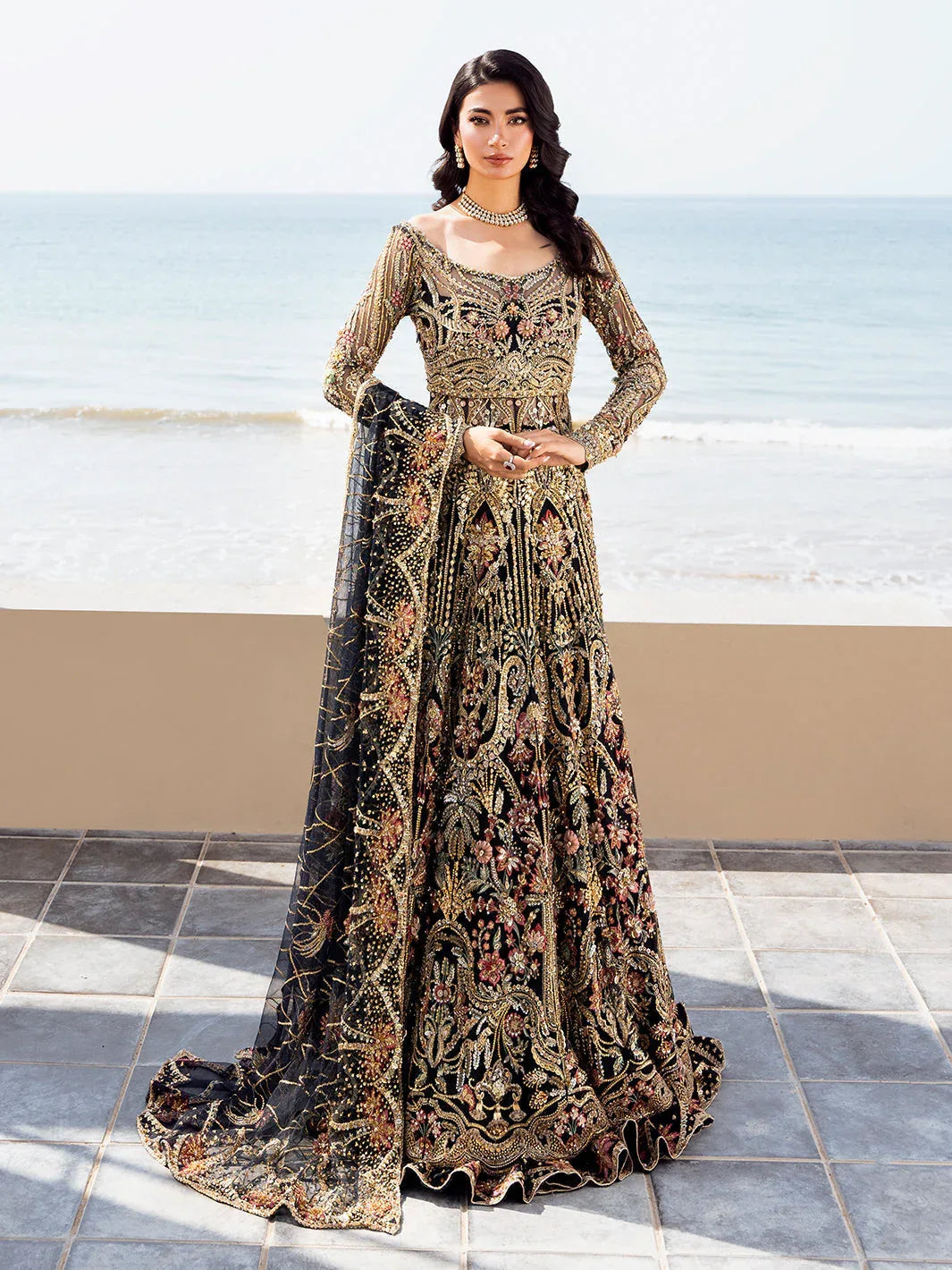 Epoque | Reverie Eternelle | Cendre - Aqsa Fabrics