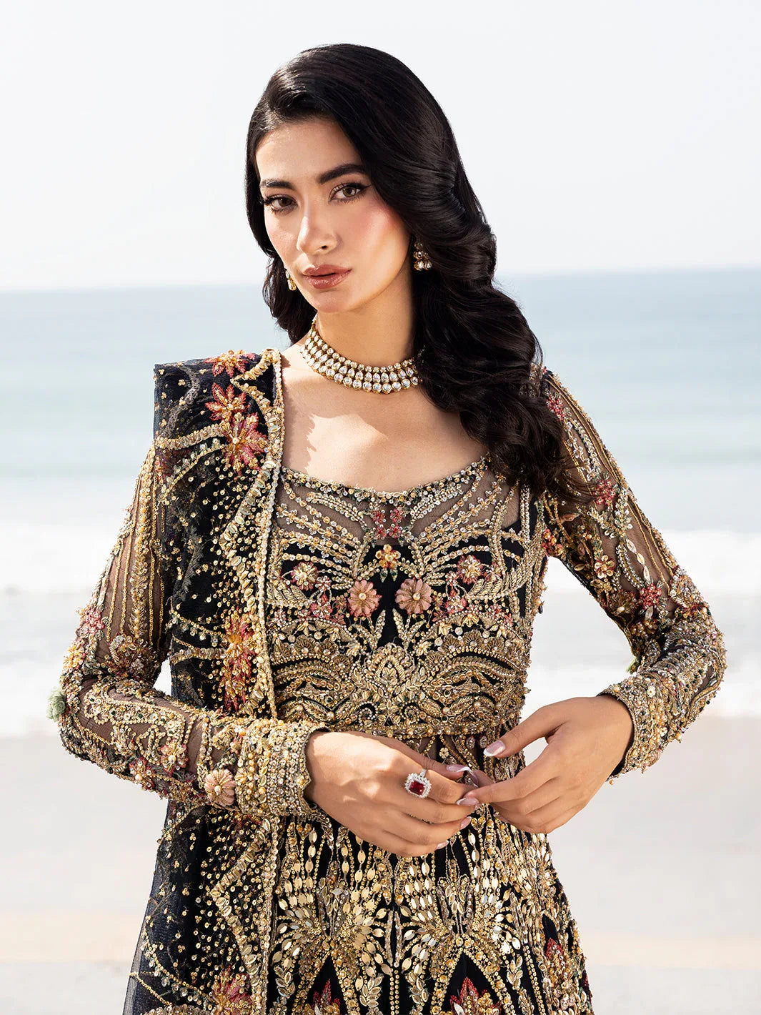 Epoque | Reverie Eternelle | Cendre - Aqsa Fabrics