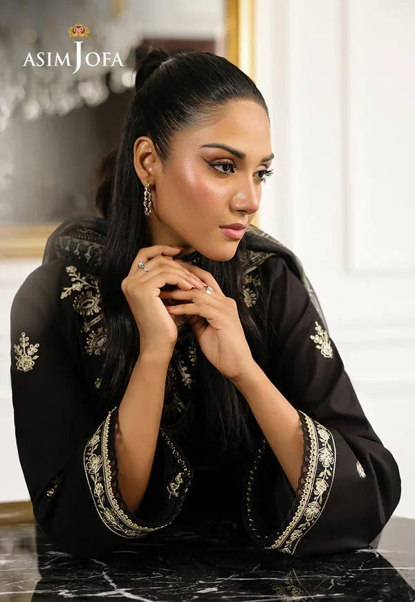 Asim Jofa | Summer Rhapsody | AJMCH-09 EMBROIDERED CAMBRIC - Aqsa Fabrics