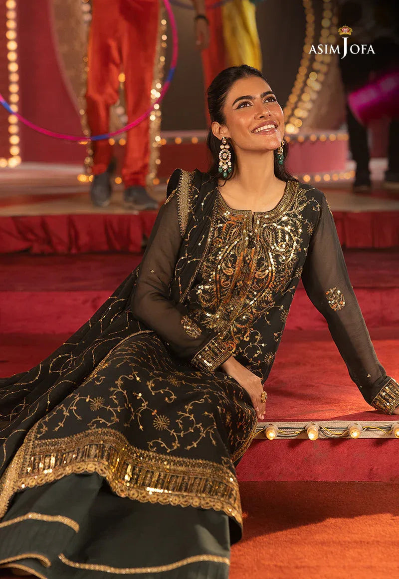Asim Jofa | Festive Collection 25 | AJLLF-02 - Aqsa Fabrics