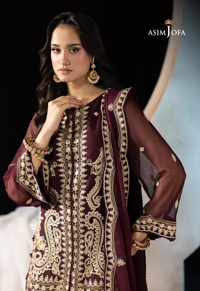 Asim Jofa | Festive Collection 25 | AJLLF-19 - Aqsa Fabrics