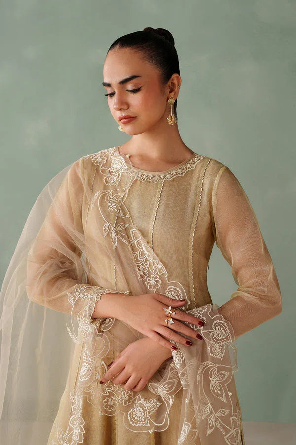 Baroque | Luxury Pret 25 | EMBROIDERED MASOORI PR-1187 - Aqsa Fabrics