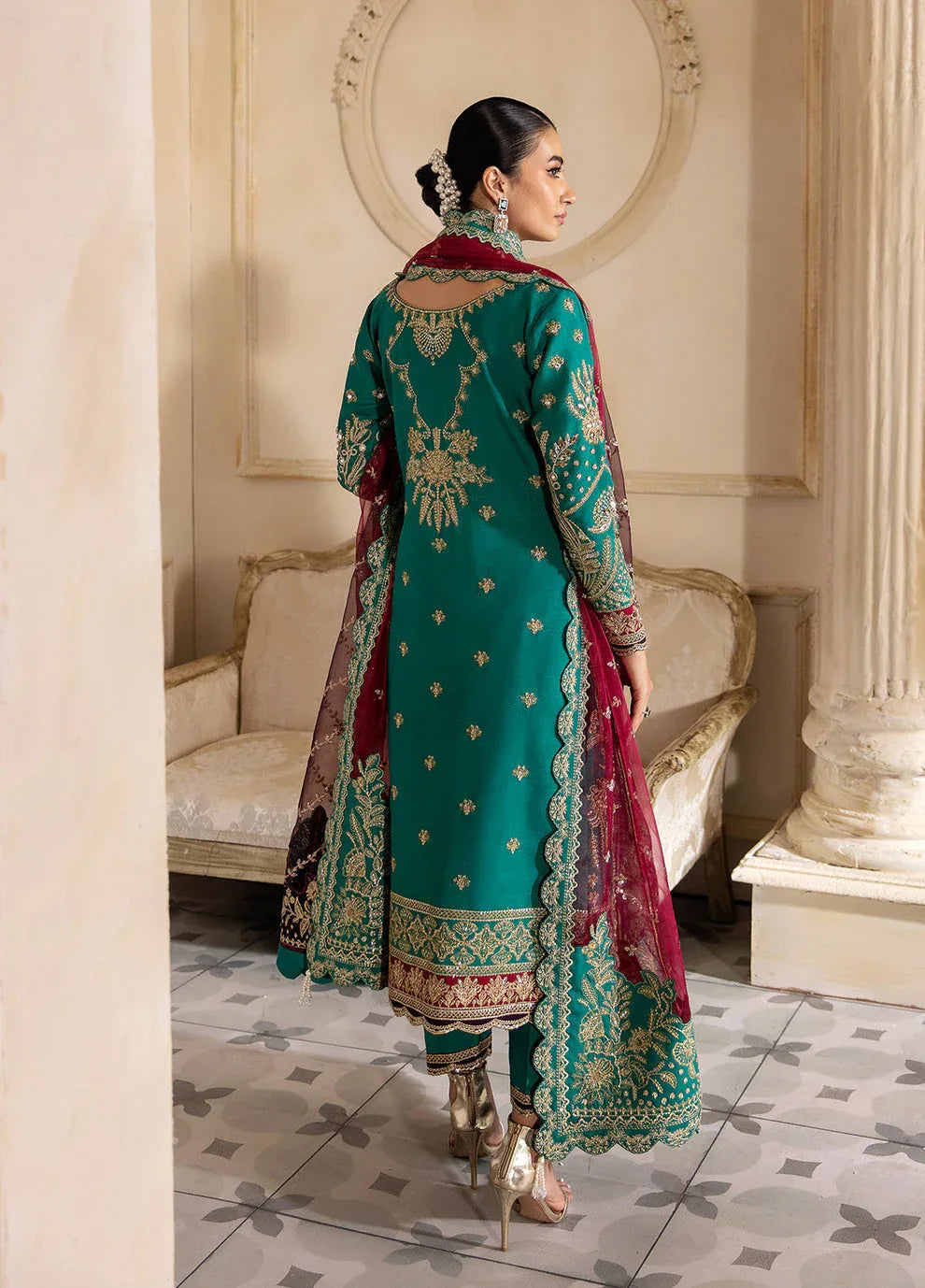 Gulaal | Wedding Formals | Amirah GL-WS-23V1-40 - Aqsa Fabrics