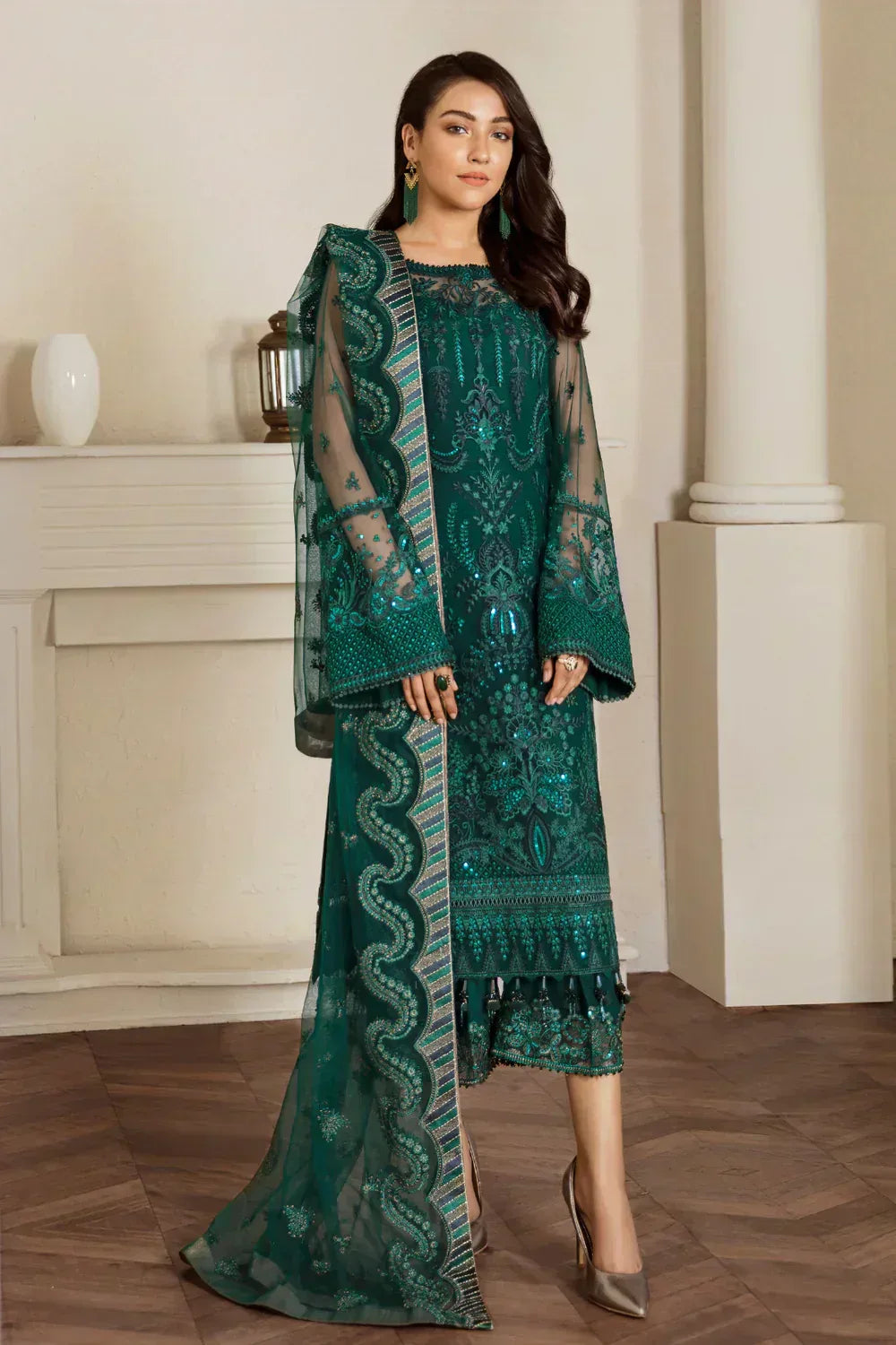 Baroque | Formals Collection | UF-33 - Aqsa Fabrics