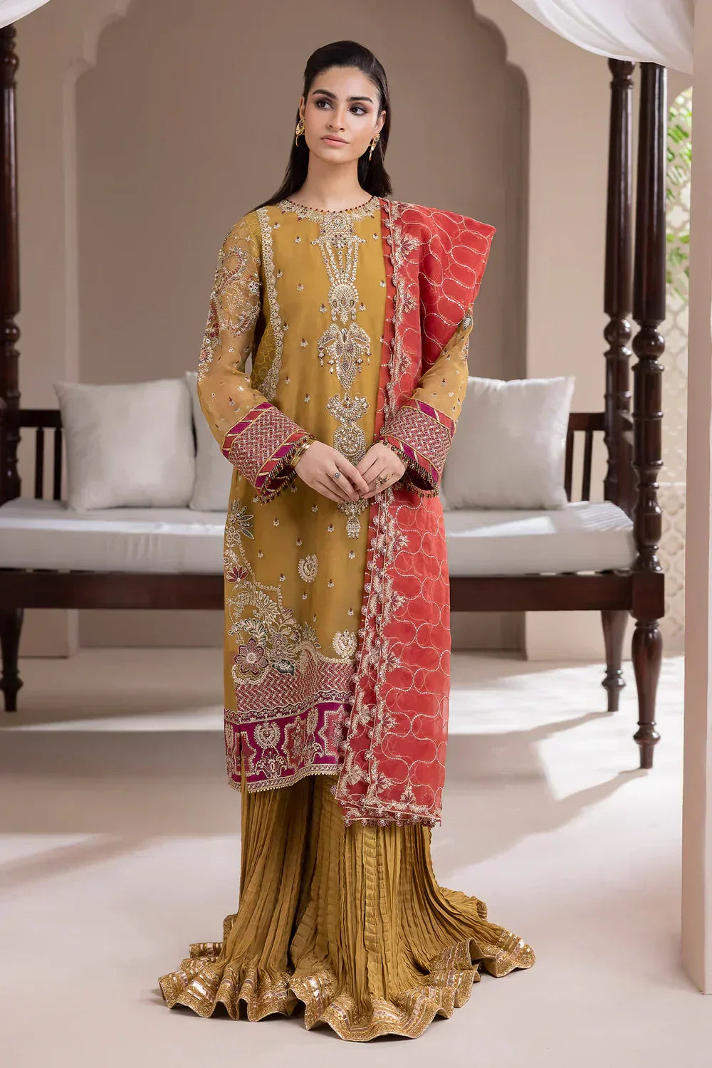 Baroque | Formals Collection | UF-411 - Aqsa Fabrics