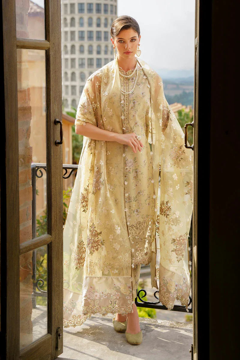 Baroque | Luxury Pret 24 | LAWN UF-584 - Aqsa Fabrics