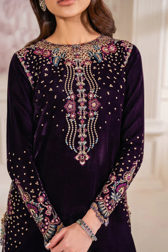 Baroque | Velvet 25 | UF-748 - Aqsa Fabrics