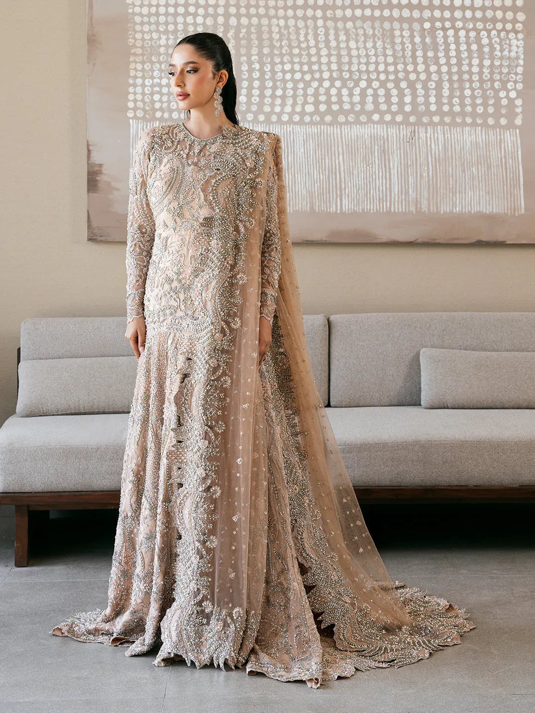 Epoque | Reverie Eternelle | Corail - Aqsa Fabrics