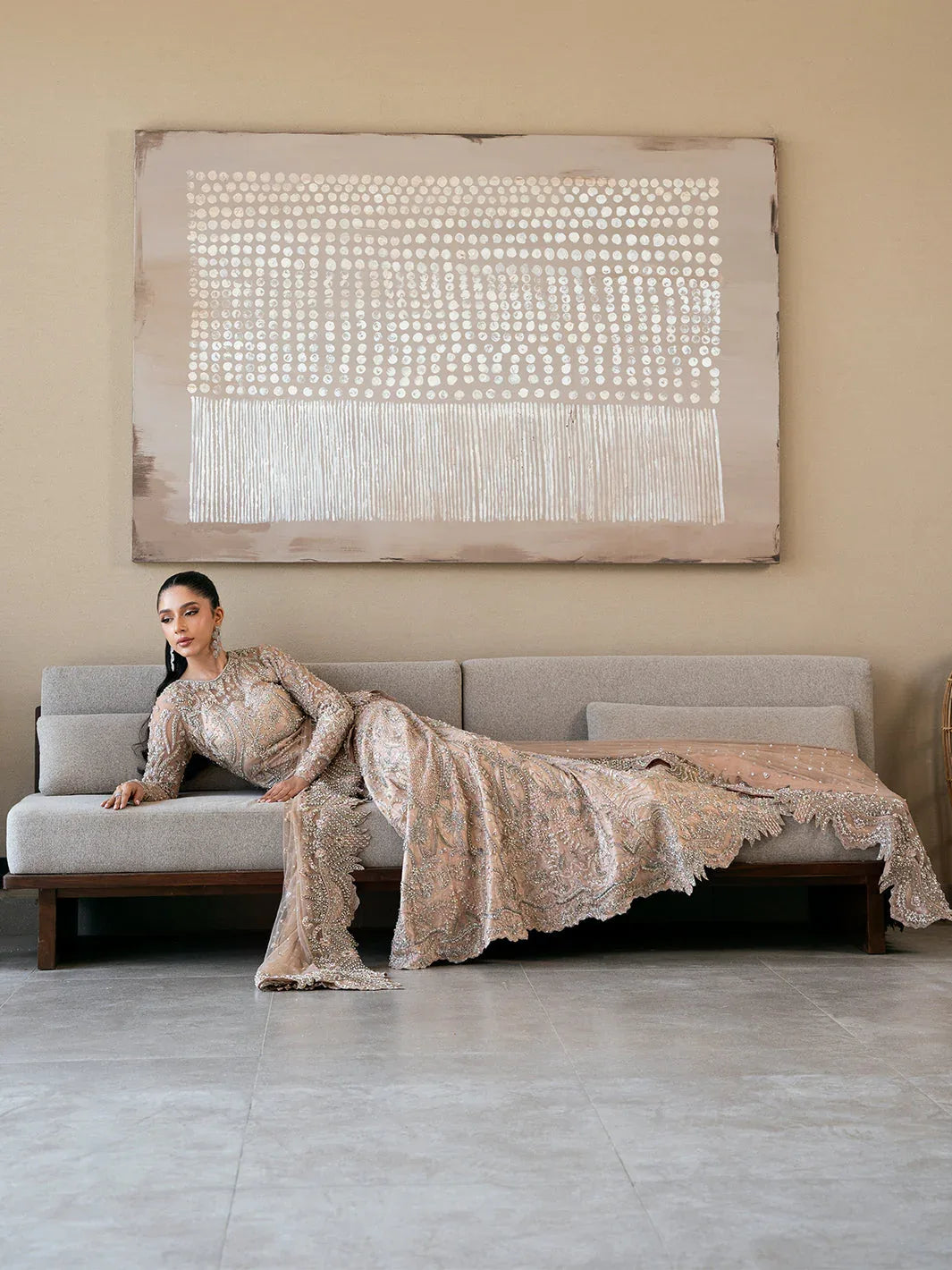 Epoque | Reverie Eternelle | Corail - Aqsa Fabrics