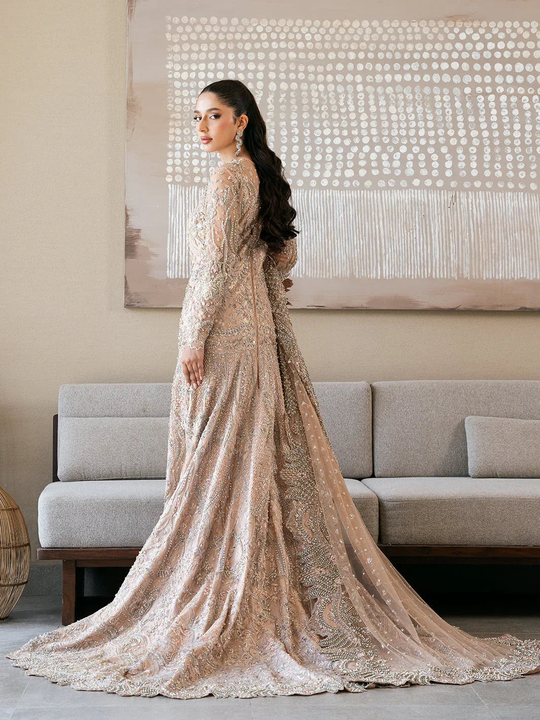 Epoque | Reverie Eternelle | Corail - Aqsa Fabrics